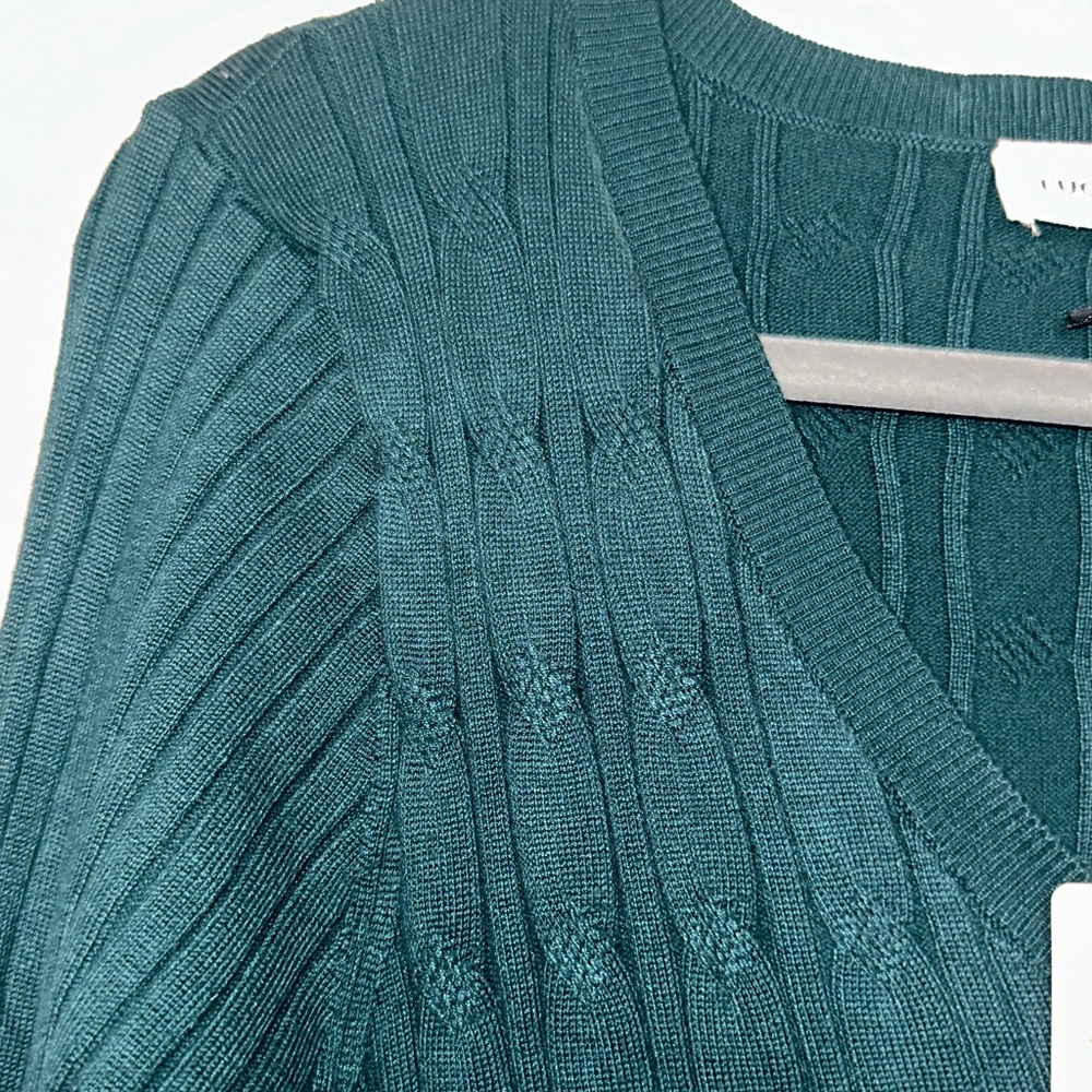 Lucky Brand Deep Green Knit Dress - Picture 9 of 15